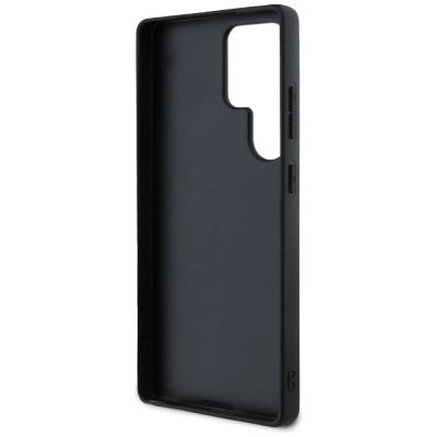 7. Etui Guess Grained Big 4G Logo Small Classic Logo do Samsung Galaxy S25 Ultra różowy