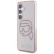 2. Etui Karl Lagerfeld Rhinestones K. Head Logo Samsung Galaxy S25 różowy