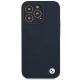 3. Etui BMW Silicone Signature na iPhone 13 / 13 Pro - granatowe