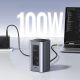 11. Stacja dokująca Baseus NU1 Air Spacemate hub 12w1 USB-C - 2xHDMI 4K@60Hz 2xUSB-C 10Gb/s 2xUSB-A 5Gb/s 2xUSB-A (480Mb/s) RJ45 SD/microSD 3.0 USB-C (PD) - szara