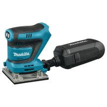 Makita DBO484Z przenośna szlifierka Losowa szlifierka oscylacyjna 14000 OPM Czarny, Niebieski
