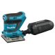 Makita DBO484Z przenośna szlifierka Losowa szlifierka oscylacyjna 14000 OPM Czarny, Niebieski
