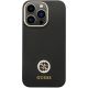 3. Etui Guess 4G Silicone Logo Strass na iPhone 13 Pro Max - czarne