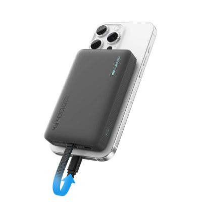 2. Powerbank Cuktech CP132ML 10000mAh kompatybilny z MagSafe - czarny