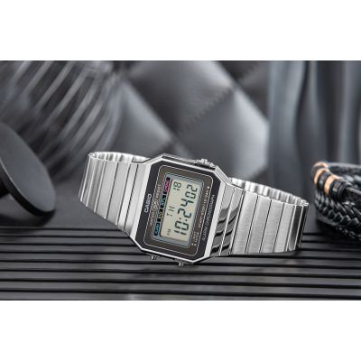 5. Zegarek Męski CASIO VINTAGE A700W-1ADF + BOX