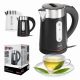 7. ELDOM CZAJNIK BEZPRZEWODOWY C185C TRIPO CZARNY 1000W 0,8 L, BPA-FREE, IZOLOWANY