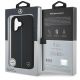 8. Etui Mercedes MB Blue Line Leather MagSafe na iPhone 16 - czarne