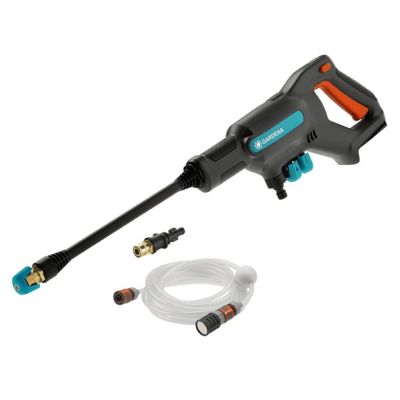 5. Gardena AquaClean 24/18V P4A podkładka ciśnieniowa Kompaktowy Bateria 250 l/h Czarny, Niebieski, Pomarańczowy