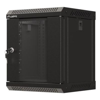 2. Lanberg WF11-3306-10B stojak 6U Szafa wisząca Czarny