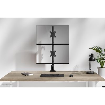 22. Neomounts DS60-600BL2V uchwyt / stojak do monitorów 81,3 cm (32") Biurko Czarny