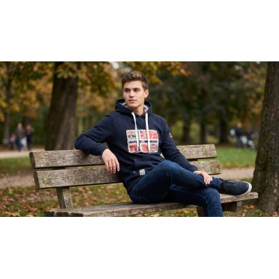 6. Bluza męska Geographical Norway GPEPE 2 MEN 100 EO BS2 (WT1874H/GN-NAVY)