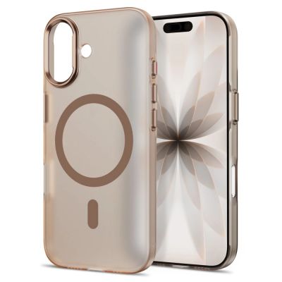 2. Etui Tech-Protect MagZero MagSafe na iPhone 17 - beżowo-brązowe matowe