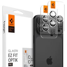 Osłona aparatu Spigen Glas.tR EZ Fit Optik Pro na iPhone 15 Pro / 15 Pro Max / 16 Pro / 16 Pro Max / 17 Pro / 17 Pro Max - 2 szt.