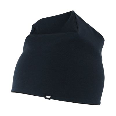Czapka dla dzieci 4F U0740 granatowa / czarna 4FJWSS26ACAPU0740 31S