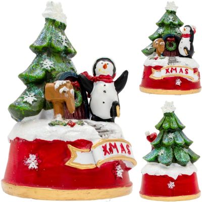 2. DEKORACJA ŚWIĄTECZNA GRAJĄCA PINGWIN