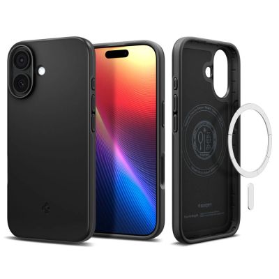 3. Etui Spigen Thin Fit MagSafe na iPhone 17 - czarne