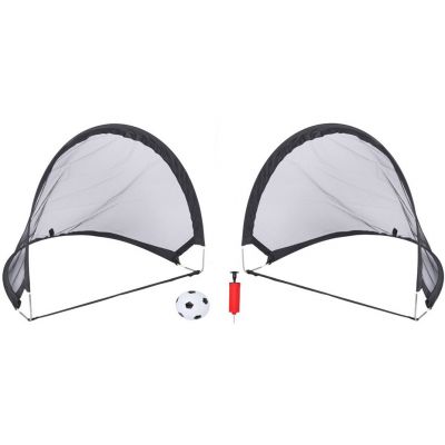 5. Zestaw 2 bramek do piłki nożnej Pop Up Dunlop 100982