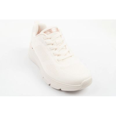 2. Skechers buty sportowe sneakersy damskie Bobs Arch Fit Elev8 ecru