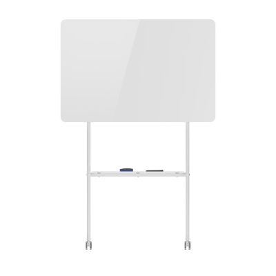 10. Mobilna tablica suchościeralna Ergo Office, orientacja pozioma, biała, jednostronna, z półką, wymiary tablicy 1190x790mm, ER-306