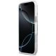 5. Etui Guess Metal Outline MagSafe do iPhone 17 Pro Max - srebrne