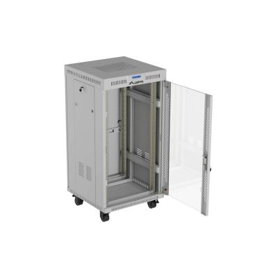 5. LANBERG SZAFA STOJĄCA RACK 19" 22U 600X600 SZARA