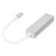 2. Digitus Hub USB 3.0 Type-C™ z Gigabit Ethernet