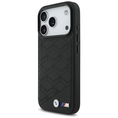 2. Etui BMW M Shape Logo MagSafe na iPhone 17 Pro - czarne
