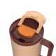26. Kubek termiczny ze słomką Kambukka Rio Tumbler 950ml, Almond Dream