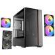 15. Antec FLUX REAR Midi Tower Czarny
