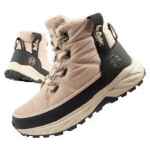 Lee Cooper buty sportowe damskie zimowe trekkingowe ocieplane beżowe czarne