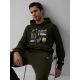 Bluza dresowa regular z kapturem męska 4F 4FRAW26TSWSM3162-43S