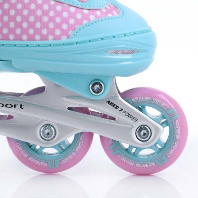 30. Rolki regulowane SMJ sport 2w1 Jr Lili