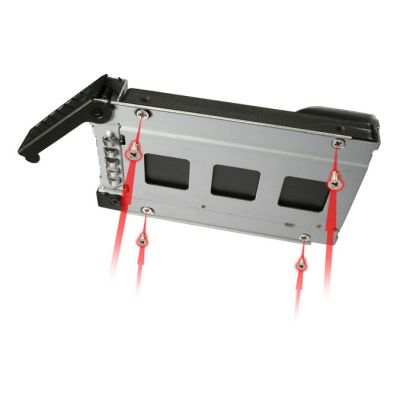 5. Icy Dock MB991TRAY-B panel drive bay Czarny, Srebrny
