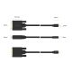 2. Kabel Orico XD-MDTD Mini DisplayPort do DVI Full HD 60 Hz 2 m - czarny
