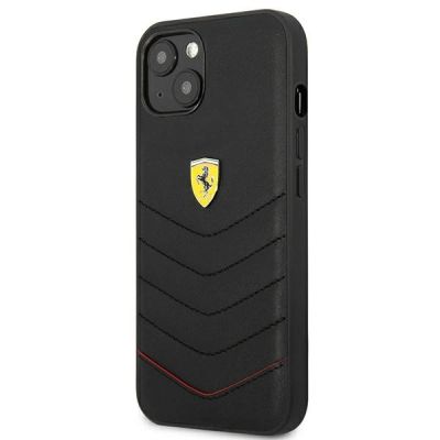 2. Etui Ferrari Off Track Quilted na iPhone 13 mini - czarne