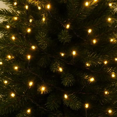 6. LAMPKI CHOINKOWE ŁAŃCUCH ŚWIETLNY 3000 LED TIMER CIEPŁY BIAŁY