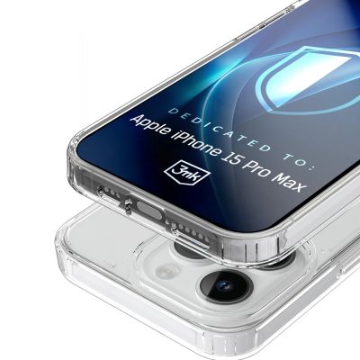 4. Etui 3mk Armor MagCase na iPhone 15 Pro Max - przezroczyste