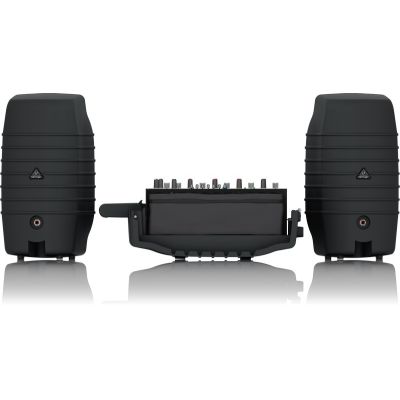 9. Behringer PPA200 system PA System nagłośnieniowy wolnostojący (PA) 200 W Czarny