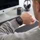 10. Etui Tech-Protect Defense Black & Clear 2-Pack na Apple Watch 49 mm