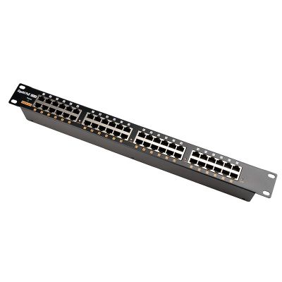 4. Extralink Gigabit PoE Injector 24 Portowy 24x 1000Mb/s RJ45, Obudowa Rack
