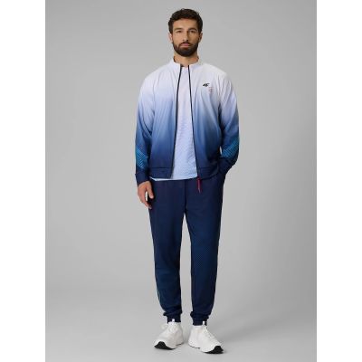 3. T-shirt regular z nadrukiem męski 4F 4FRSS26TTSHM4040-33A