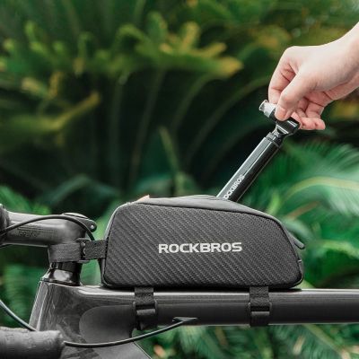 6. Zestaw narzędzi Rockbros JG-PB-11 z pompką i multitoolem łatki łyżki - czarny