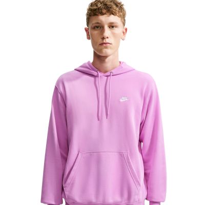 3. Bluza męska Nike Club FT PO Hoodie różowa FN3866 503