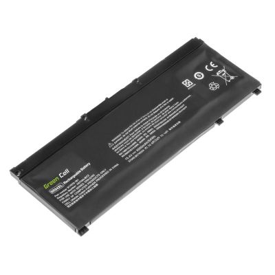 2. GREEN CELL BATERIA HP187 SR04XL DO OMEN 15-CE 15-DC 17-CB PAVILION POWER 15-CB 3500MAH 15.4V