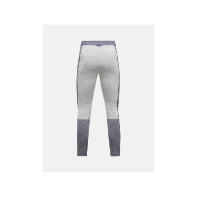 3. Spodnie Termiczne PEAK PERFORMANCE Magic 7/8 Long Johns Wool-blend Baselayer Women szary