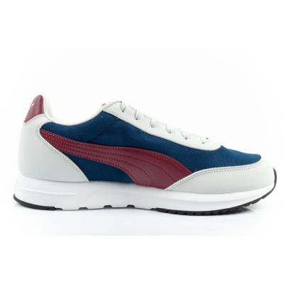 4. Puma buty sportowe sneakersy męskie R78 Lightwind komfortowe modne szare granatowe