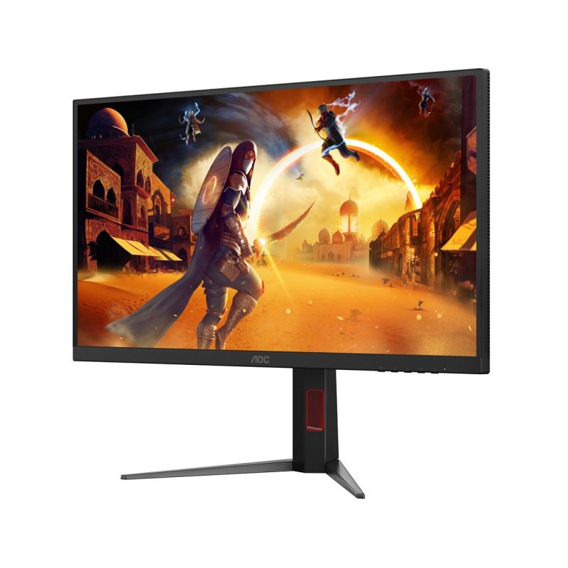 36. AOC G4 U27G4XM monitor komputerowy 68,6 cm (27") 3840 x 2160 px 4K Ultra HD LED Czarny, Czerwony