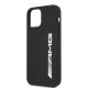 6. Etui AMG Silicone Big Logo na iPhone 12 Pro Max - czarne