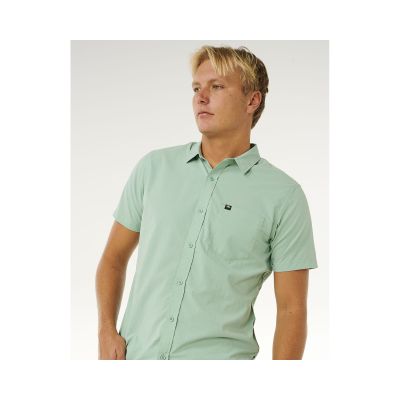 6. Koszula męska RIP CURL Vaporcool Aerotech S/S Shirt zielona