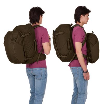 4. Plecak turystyczny Thule Landmark Travel Pack 60L - Deep Khaki